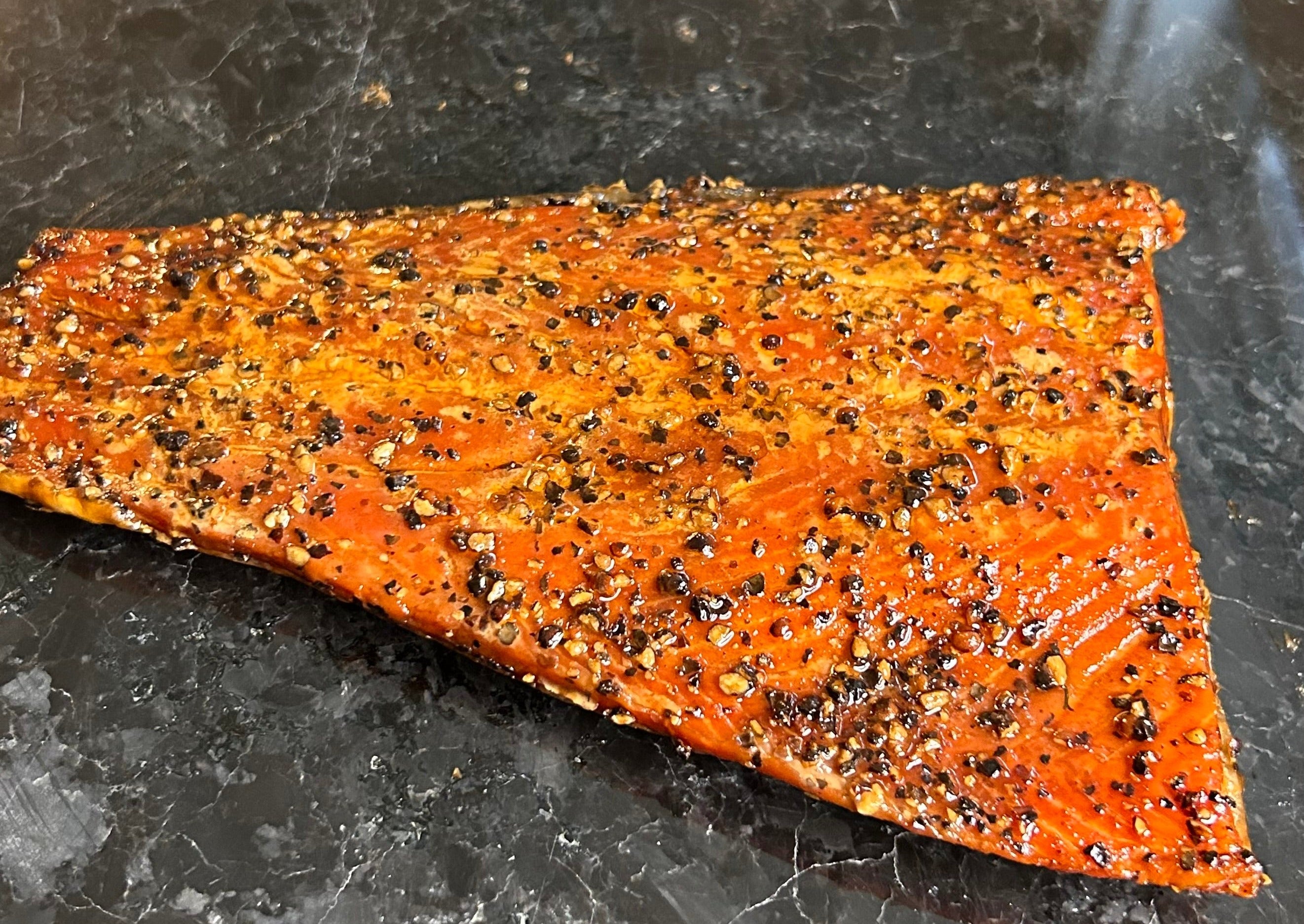 Black Pepper Smoked Salmon Wild Catch Market 3274